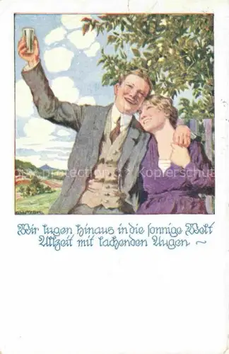 AK / Ansichtskarte KUTZER Ernst (1880-1965) Kuenstlerkarte Schulverein Nr. 1324 Wien