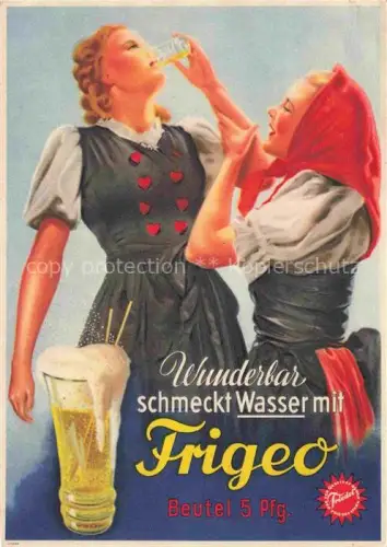 AK / Ansichtskarte Limonade Fizzy Drink-- Frigeo Trink Wasser 