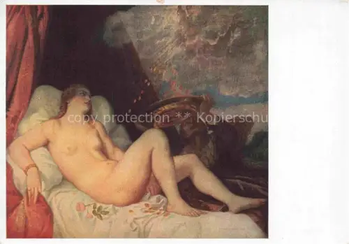 AK / Ansichtskarte TIZIAN (1489-1576) Kuenstlerkarte Danae Frauen 