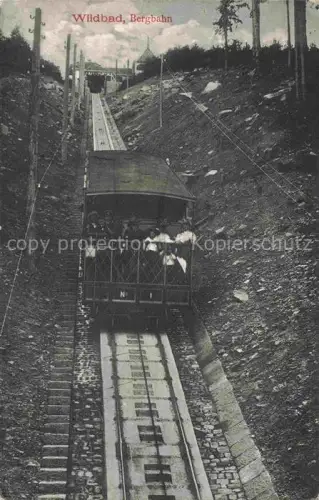 AK / Ansichtskarte Bergbahn Wildbad 