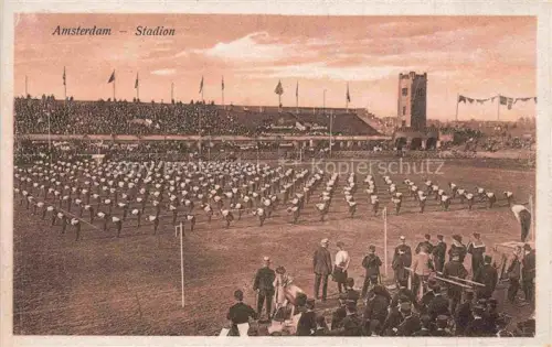 AK / Ansichtskarte Stadion Stadium Estadio Amsterdam 
