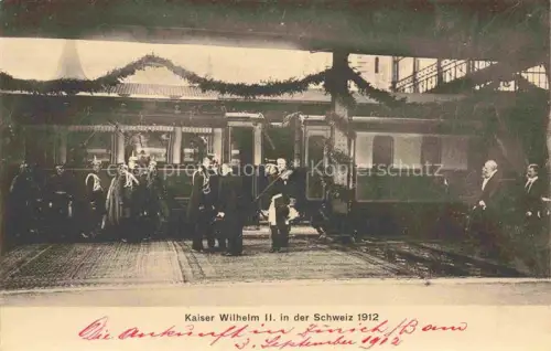 AK / Ansichtskarte Wilhelm II Adel Preussen Monarchie Schweiz Zug 