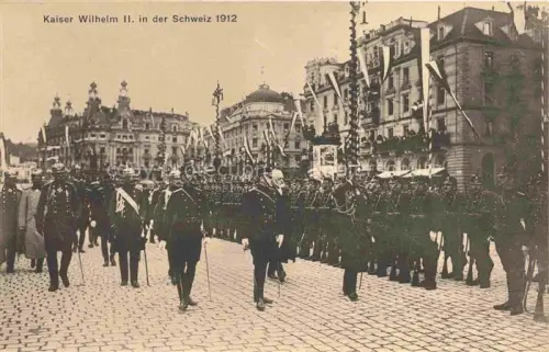 AK / Ansichtskarte Wilhelm II Adel Preussen Monarchie Schweiz 