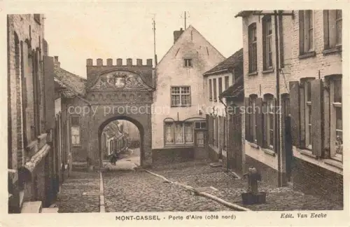 AK / Ansichtskarte Mont-Cassel Dunkerque 59 Nord Porte d'Aire