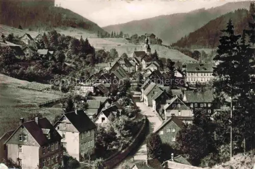 AK / Ansichtskarte Lautenthal Harz Langelsheim Goslar Teilansicht Hoehenluftkurort Bischofstal