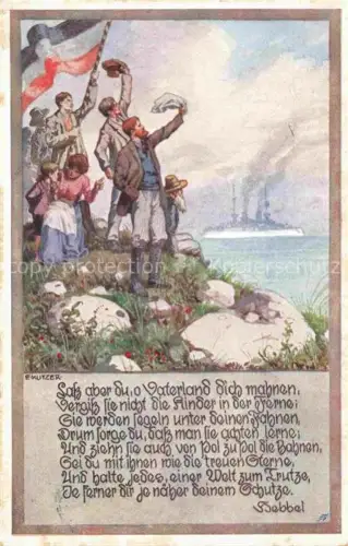 AK / Ansichtskarte KUTZER Ernst (1880-1965) Kuenstlerkarte Niederland Holland Marine Schiffe 