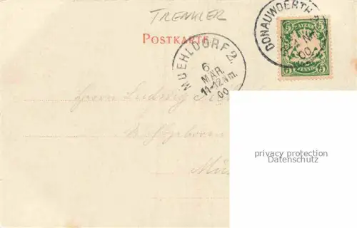 AK / Ansichtskarte TRENKLER Leipzig Verlag Nr. B 5 Anno 1866 Kleid Frau Mann Hut 