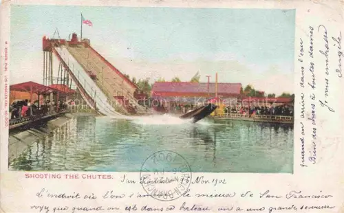 AK / Ansichtskarte Vergnuegungspark Amusement Park Parque Attractiones-- San Francisco Shooting the Chutes