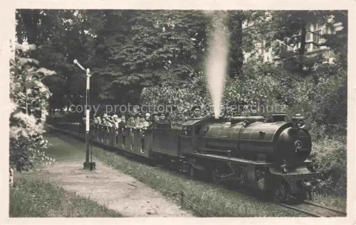 AK / Ansichtskarte Liliputbahn Kleinbahn Eisenbahn-- Ausstellung Duesseldorf