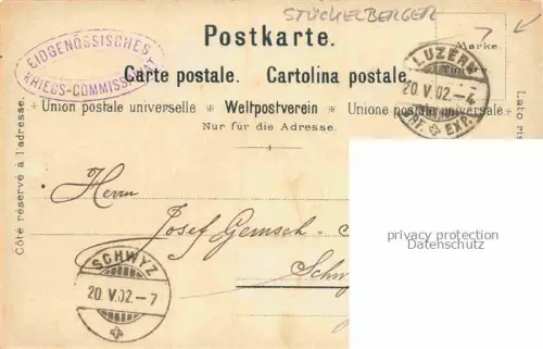 AK / Ansichtskarte STueCKELBERGER Wilhelm (1867-1926) Kuenstlerlitho Schweiz Schweiz Armee Divisionstab 
