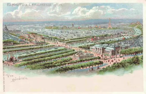 AK / Ansichtskarte Exposition Universelle Paris 1900 Vue generale 