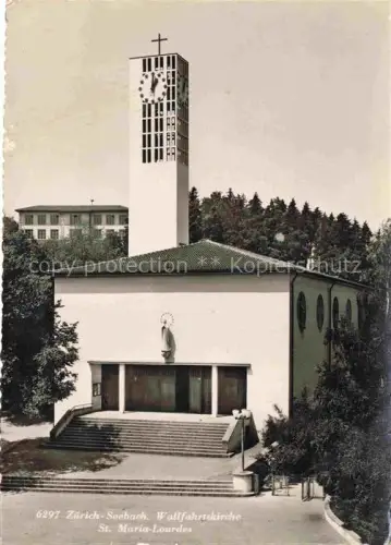 AK / Ansichtskarte Seebach  Zuerich ZH Wallfahrtskirche St Maria Lourdes