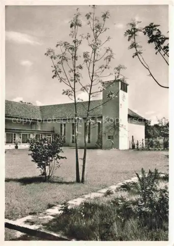 AK / Ansichtskarte Zollikerberg Meilen ZH Kranken und Diakonissenanstalt Neumuenster Kapelle