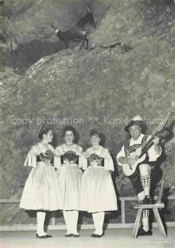 AK / Ansichtskarte GARMISCH-PARTENKIRCHEN Bayern Halle Saengergruppe