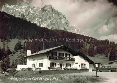 AK / Ansichtskarte Ehrwald Tirol AT Haus Pfeffermuehle
