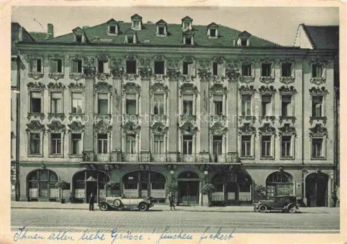 AK / Ansichtskarte AUGSBURG Hotel Drei Mohren