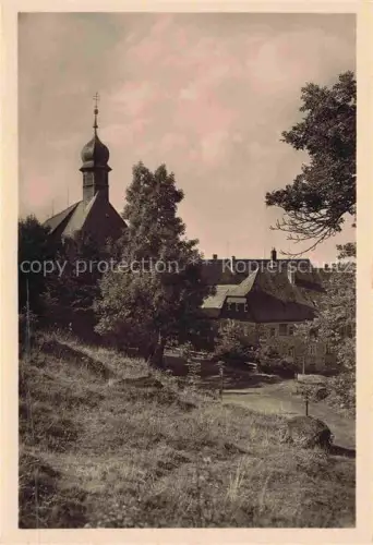 AK / Ansichtskarte Bischofsheim  Rhoen Bayern Berggasthof Bavaria Kreuzberg Kloster