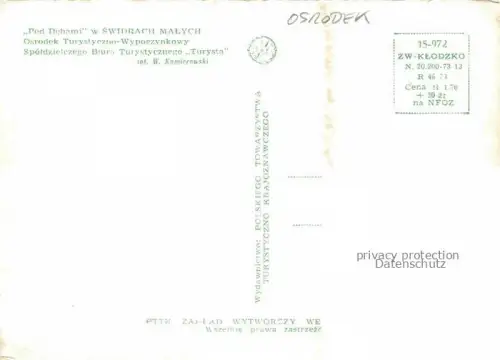 AK / Ansichtskarte Osrodek Golymin-Osrodek Masowien PL Turystyczno Wypoczynkowy Pod Debami w Swidrach Malych