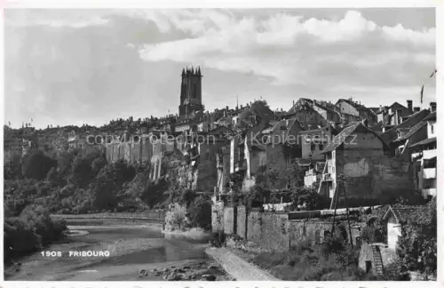 AK / Ansichtskarte FRIBOURG  FR Teilansicht