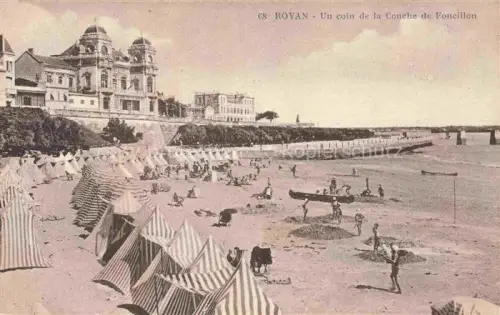 AK / Ansichtskarte ROYAN 17 Charente-Maritime Un coin de la Conche de Foncillon