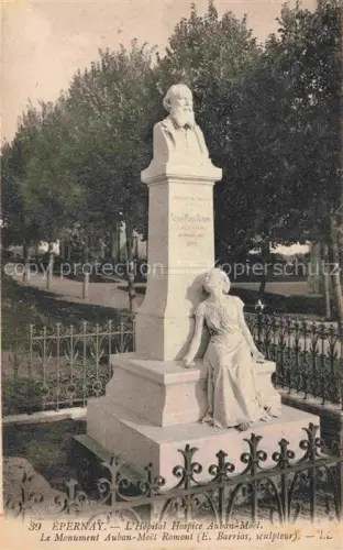 AK / Ansichtskarte EPERNAY 51 Marne Le Monument Aulan Moet Romont