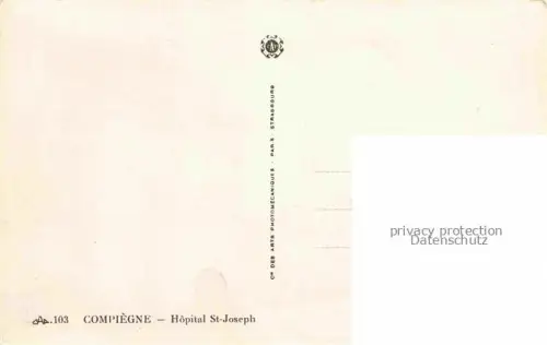 AK / Ansichtskarte COMPIEGNE 60 Oise Hopital St Joseph