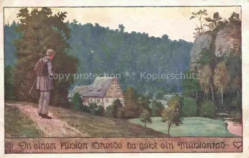 AK / Ansichtskarte KUTZER Ernst (1880-1965) Kuenstlerkarte Schulverein Nr. 12 Hamburg 