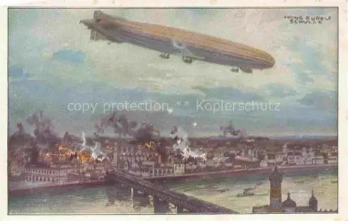 AK / Ansichtskarte SCHULZE Hans-Rudolf Berlin Militaria Kuenstlerkarte Deutsche Luftflotte Verein 