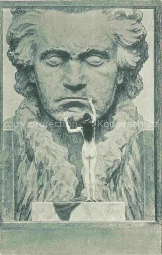 AK / Ansichtskarte FIDUS Kuenstlerkarte Beethoven