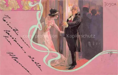 AK / Ansichtskarte TOSCA Puccini Giacomo Oper Opera-- G. Ricordi Milano 