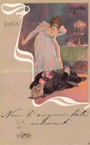 AK / Ansichtskarte TOSCA Puccini Giacomo Oper Opera-- G. Ricordi Milano 