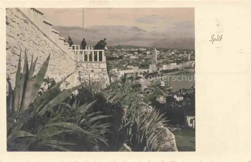 AK / Ansichtskarte SPLIT Spalato Croatia Panorama