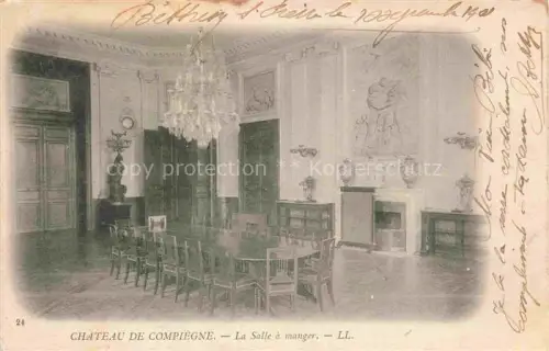AK / Ansichtskarte COMPIEGNE 60 Oise Chateau de Compiegne La Salle a manger