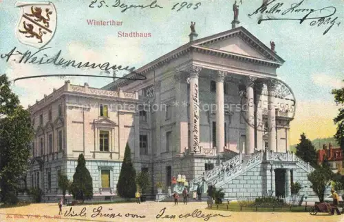 AK / Ansichtskarte WINTERTHUR  ZH Stadthaus