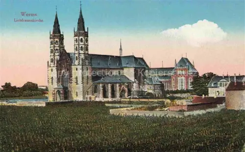 AK / Ansichtskarte WORMS Rhein Liebfrauenkirche