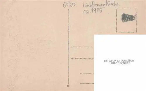 AK / Ansichtskarte WORMS Rhein Liebfrauenkirche