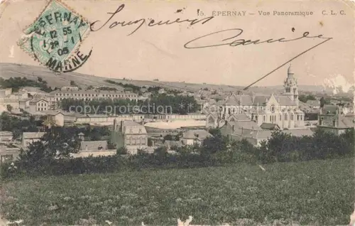 AK / Ansichtskarte EPERNAY 51 Marne Vue panoramique