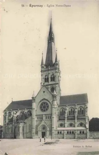 AK / Ansichtskarte EPERNAY 51 Marne Eglise Notre Dame