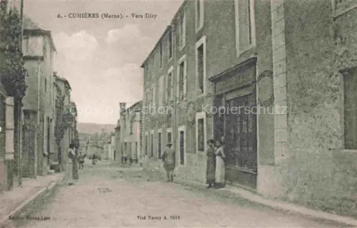 AK / Ansichtskarte Cumieres Epernay 51 Marne Vers Dizy