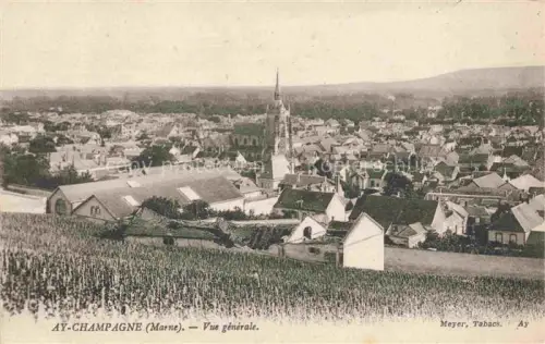AK / Ansichtskarte Ay-Champagne  EPERNAY 51 Marne Vue generale