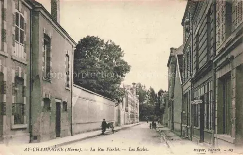 AK / Ansichtskarte Ay EPERNAY 51 Marne La Rue Pierlot Les Ecolet