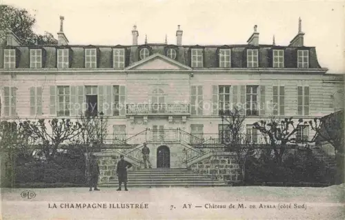 AK / Ansichtskarte Ay EPERNAY 51 Marne Chateau de M de Ayala