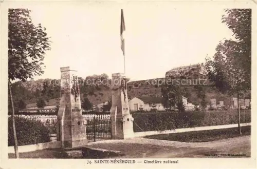 AK / Ansichtskarte Sainte-Menehould 51 Marne Cimetiere national