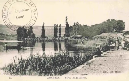 AK / Ansichtskarte Dormans Epernay 51 Marne Bords de la Marne