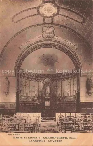 AK / Ansichtskarte Cormontreuil REIMS 51 Marne Maison de Retraites La Chapelle Le Choeur