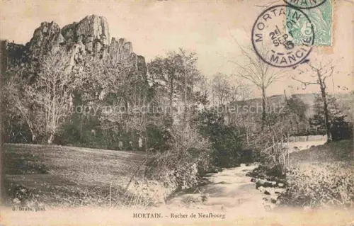 AK / Ansichtskarte Mortain Avranches 50 Manche Rocher de Neufbourg