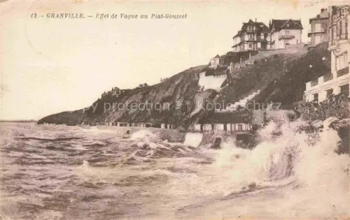 AK / Ansichtskarte GRANVILLE 50 Manche Effet de Vaque au Plat Gousset