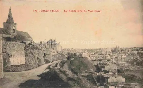 AK / Ansichtskarte GRANVILLE 50 Manche Le Boulevard de Vanfleury