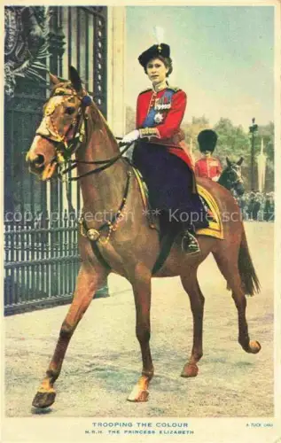 AK / Ansichtskarte Adel UK England Koenigshaus The Princess Elizabeth Pferd