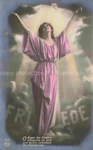AK / Ansichtskarte Foto Amag Nr. 850/2 Frauen Himmel 